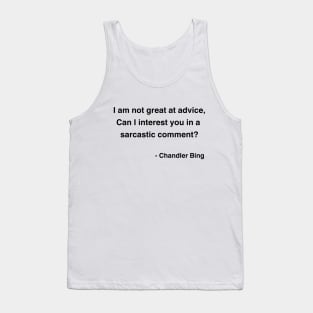 friends dialogue Tank Top